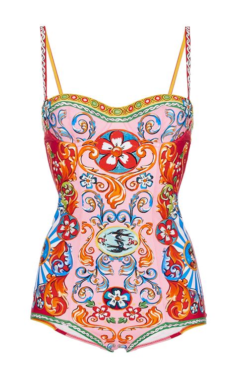 dolce gabbana one piece swimsuit|dolce and gabbana swimwear women.